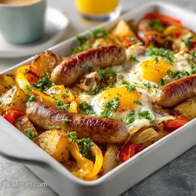 Breakfast With Sausage Recipe: One-Pot, Crispy Baked