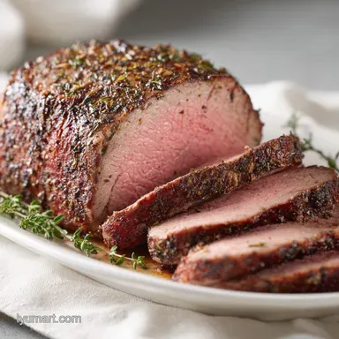 Sirloin Tip Roast in 1 Hour 20 Minutes: Tender and Roasted Recipe Card