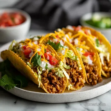 Slow Cooker Queso Chicken Tacos for 7 Servings
