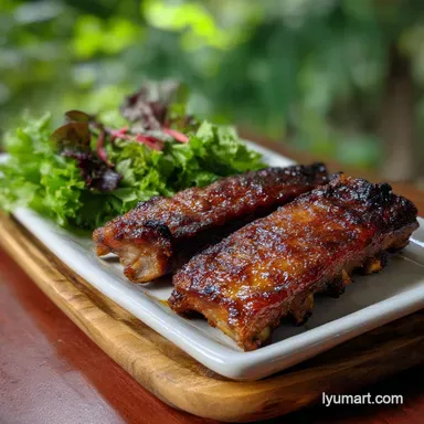 Smoked Ribs Recipe: Pellet Grill Method Recipe Card