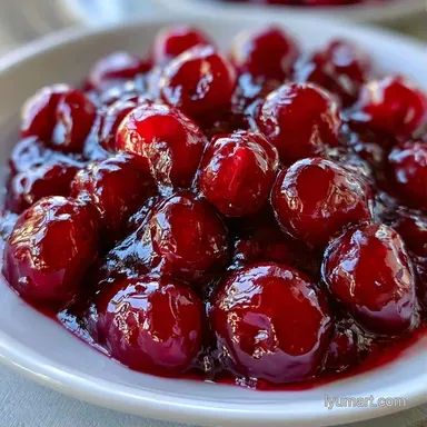 Sour Cherry Sauce in 10 Minutes Recipe Card