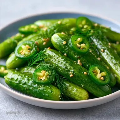 Spicy Dill Pickle Recipe with Jalape&ntilde;os