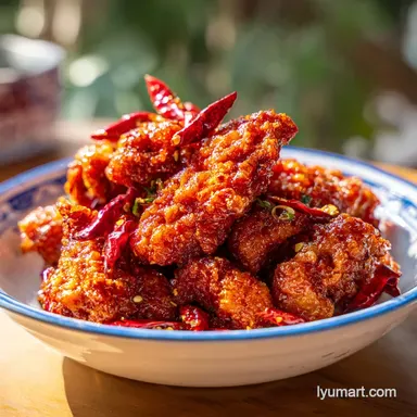 Spicy Dragon Chicken Recipe for 4 Servings
