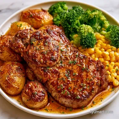 Steak Foil Packets in 40 Minutes Recipe Card
