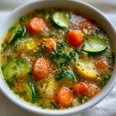 Summer Soup Olive Oil: Silky Texture Recipe Card
