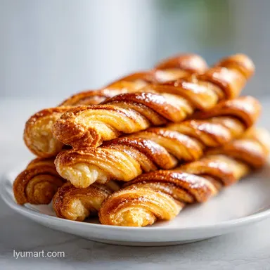 Sweet Cinnamon Twists with Buttermilk, 2 Hours 5 Min Recipe Card