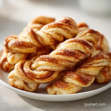 Sweet Cinnamon Twists with Buttermilk, 2 Hours 5 Min