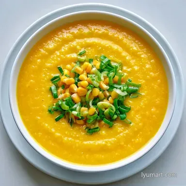 Sweet Corn Summer Soup in 35 Minutes