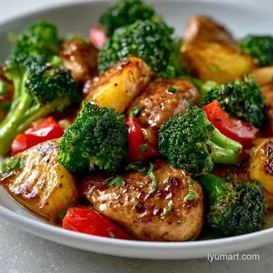 Teriyaki Chicken with Pineapple