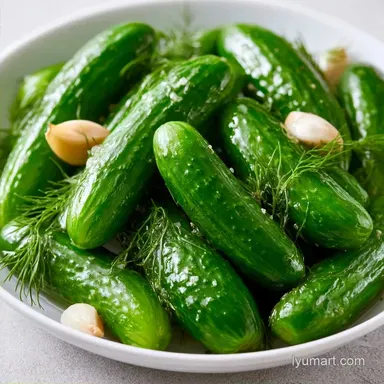 Canned Pickles for 8 Pint Jars