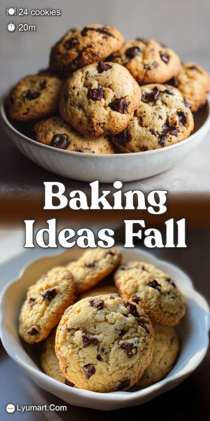 Close-up of a single, perfectly baked chocolate chip cookie with glistening, melted chocolate chips peeking through, warm ...