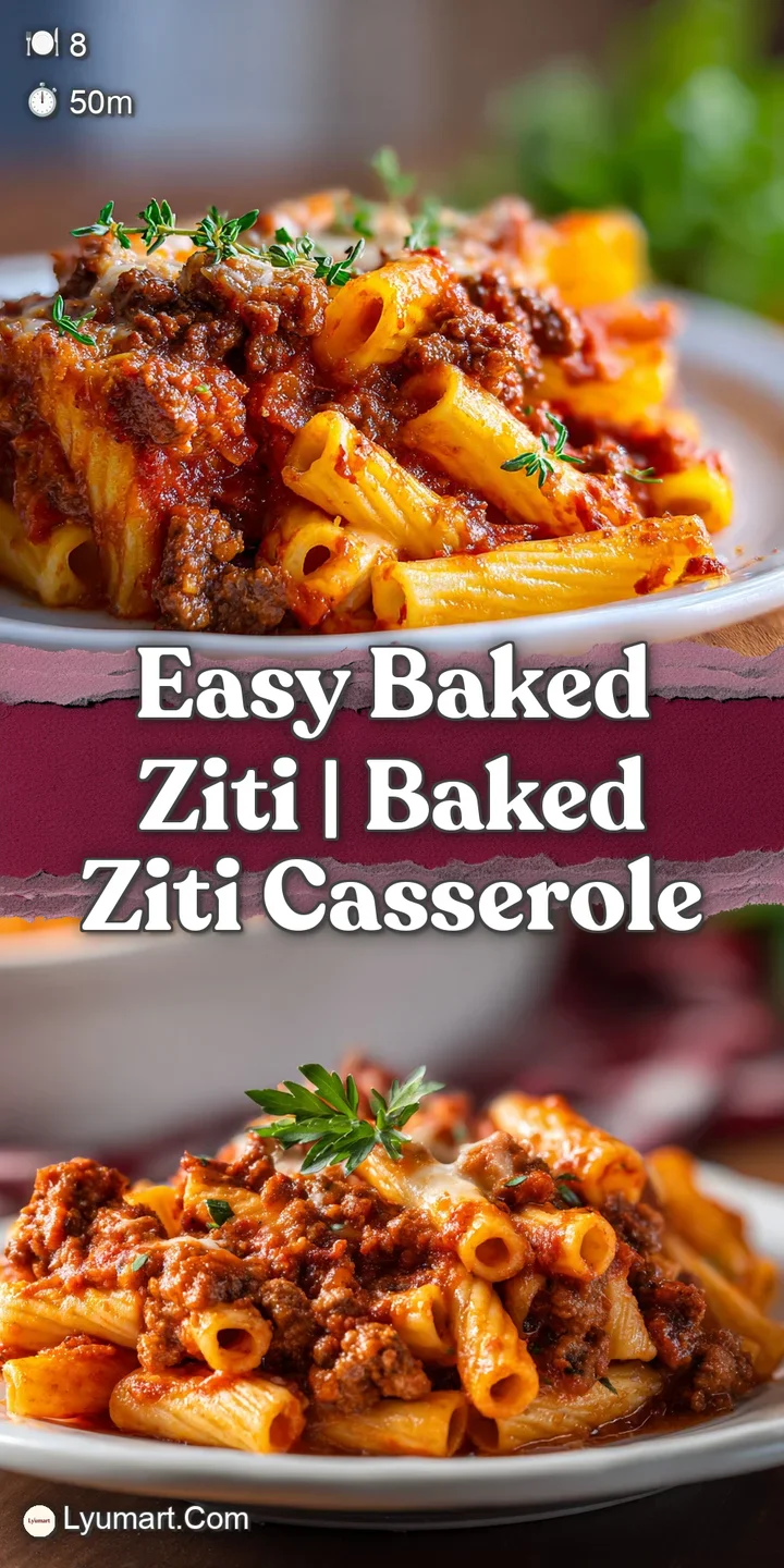 Close-up of stretchy melted mozzarella cheese pulling away from savory meat-filled pasta tubes in a thick tomato sauce.