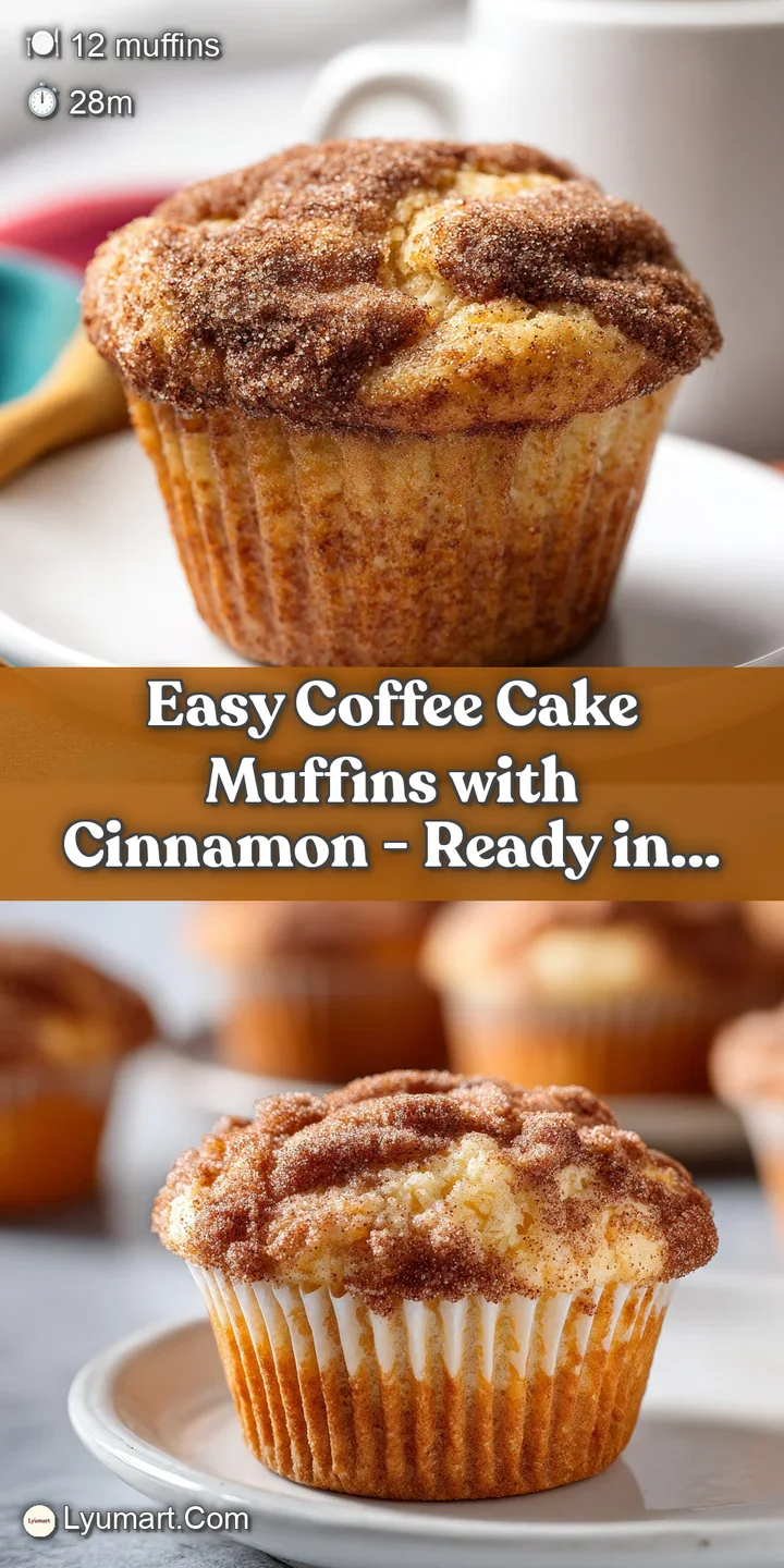 Close-up of a coffee cake muffin revealing a swirl of cinnamon and a light, airy texture.