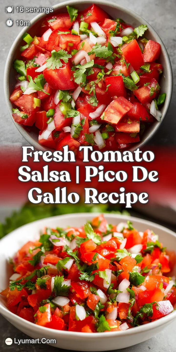 Close-up of glistening diced tomatoes and minced cilantro, showing a juicy, vibrant red and green chunky texture.