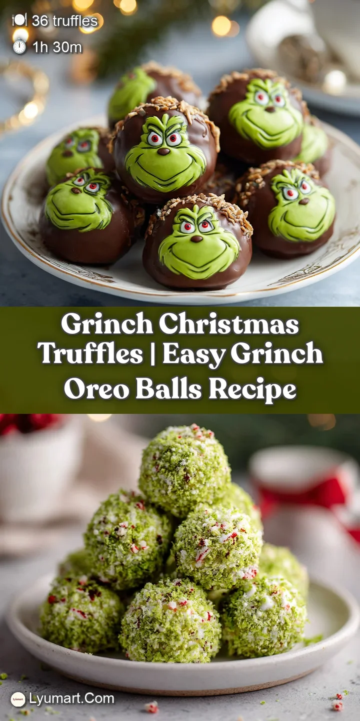 Close-up of a bright green truffle with a glossy finish, cut open to show a smooth, silky chocolate interior.