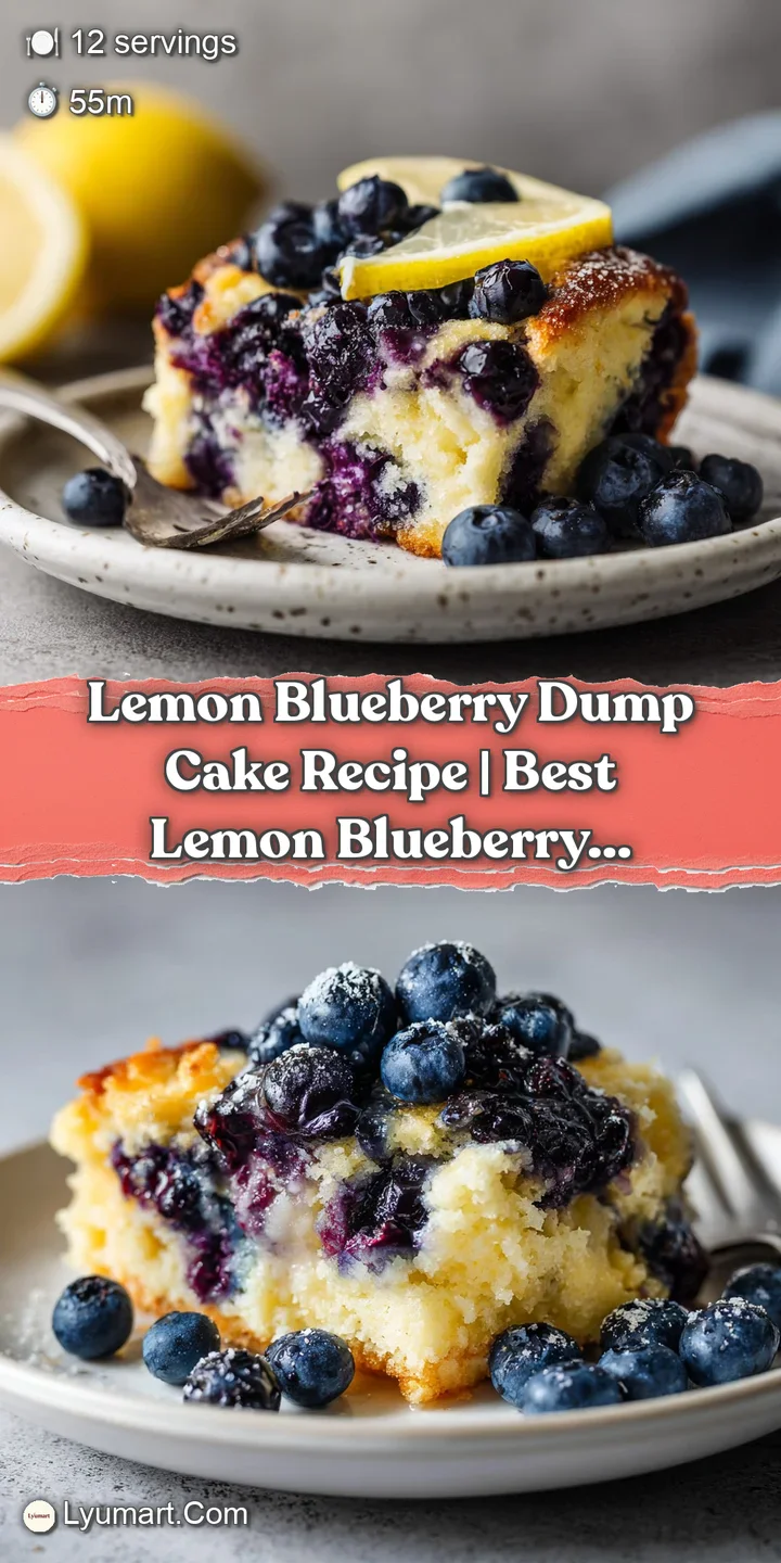 Close-up of moist, tender cake studded with bursting blueberries and a hint of bright lemon zest.