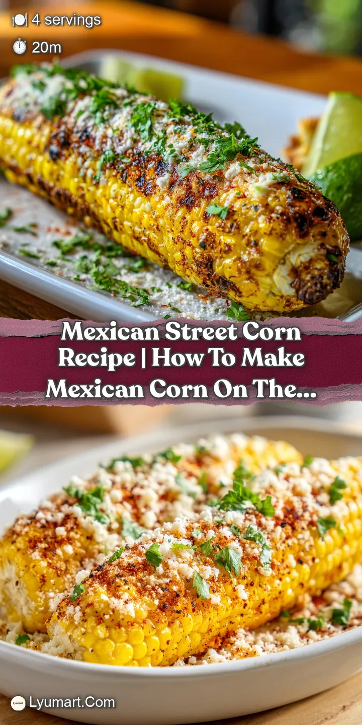 Close-up of charred corn coated in bright red chili flakes and crumbled white cheese, bursting with flavor.