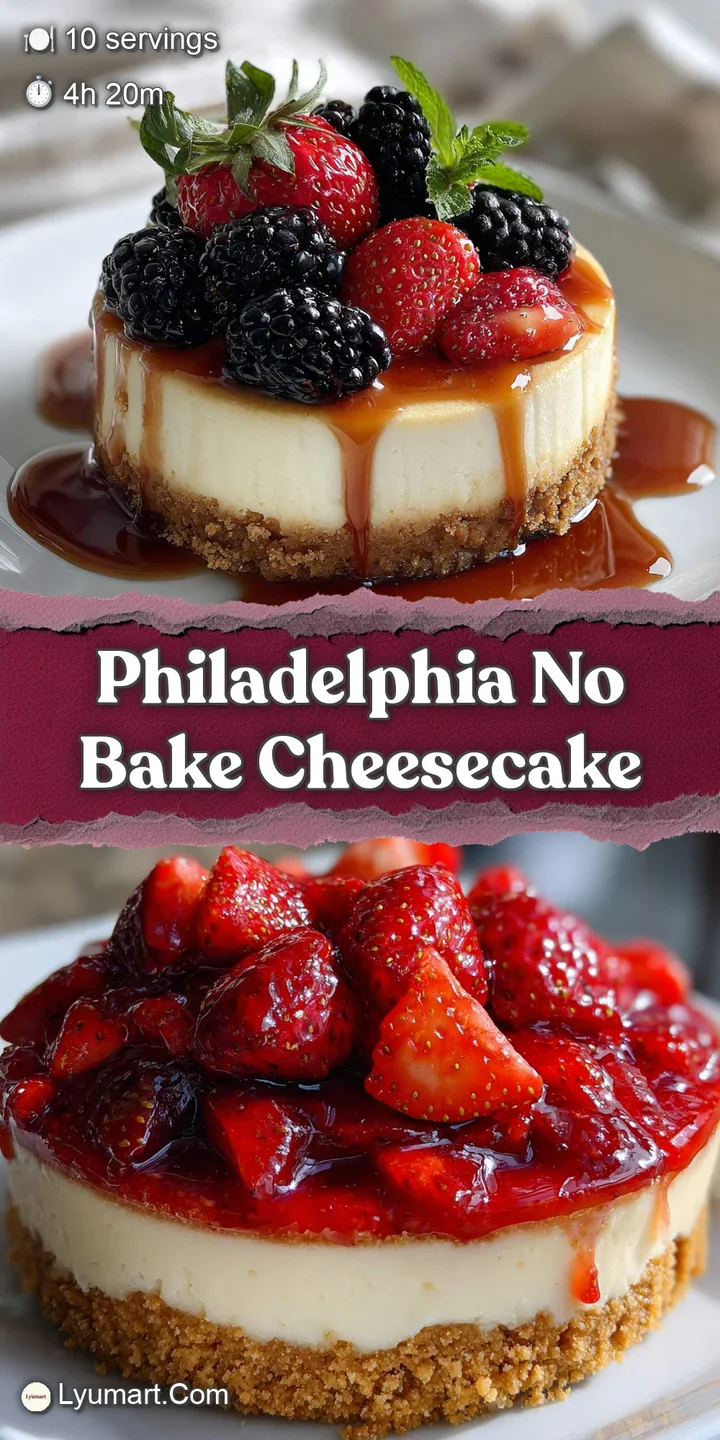 Close-up of a no-bake cheesecake slice, highlighting the smooth filling and crumbly crust. Inviting, refreshing, and delic...