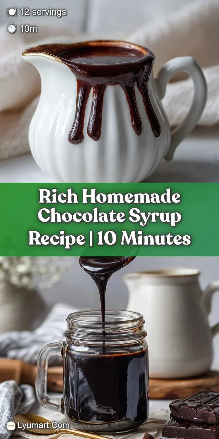 Close-up of velvety chocolate syrup, reflecting light with a deep, inviting sheen. A temptation for any chocolate lover.