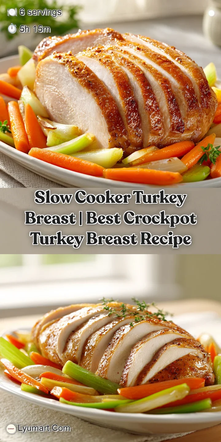 Extreme close-up of moist turkey meat with glistening juices and softened garlic clinging to the tender fibers.