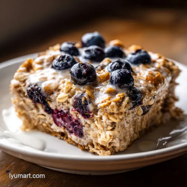 Amish Baked Oatmeal: Custard Breakfast