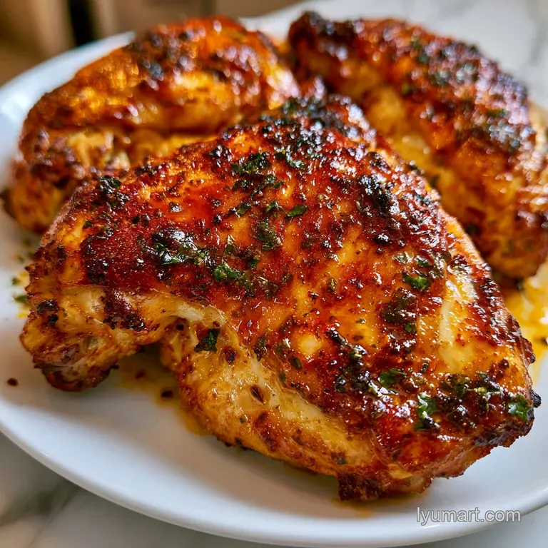 Baked Chicken Leg Quarters: Ultra Crispy