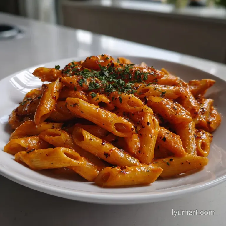 Pasta Penne Pasta With Smoky Cashew Cream