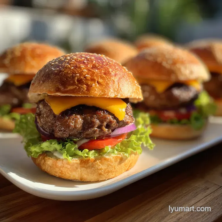 Burgers in Air Fryer