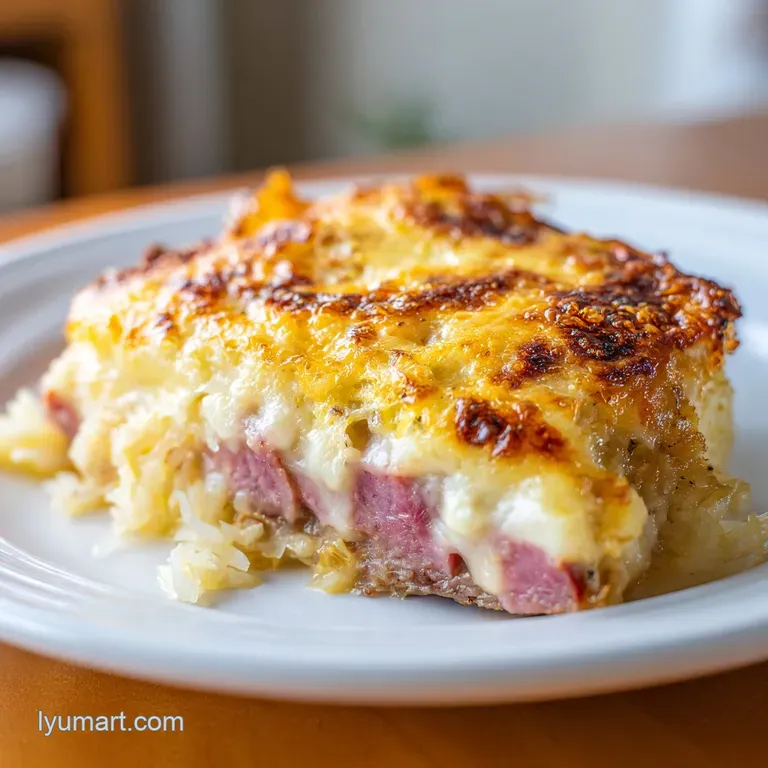 Reuben Casserole: Cheesy and Hearty