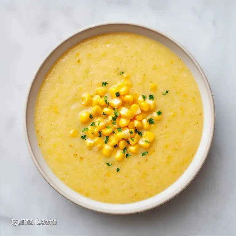 Velvety Chilled Corn Soup