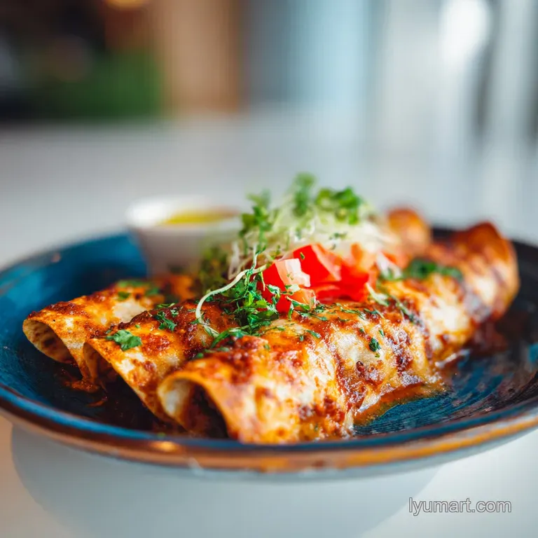 Chicken Enchiladas: Savory and Creamy