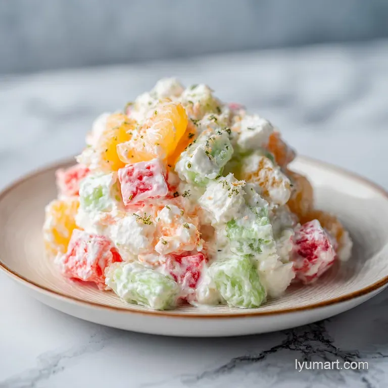 Watergate Salad: Creamy Pistachio Fluff