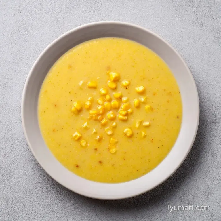 Cold Sweet Corn Soup: Silky and Refreshing