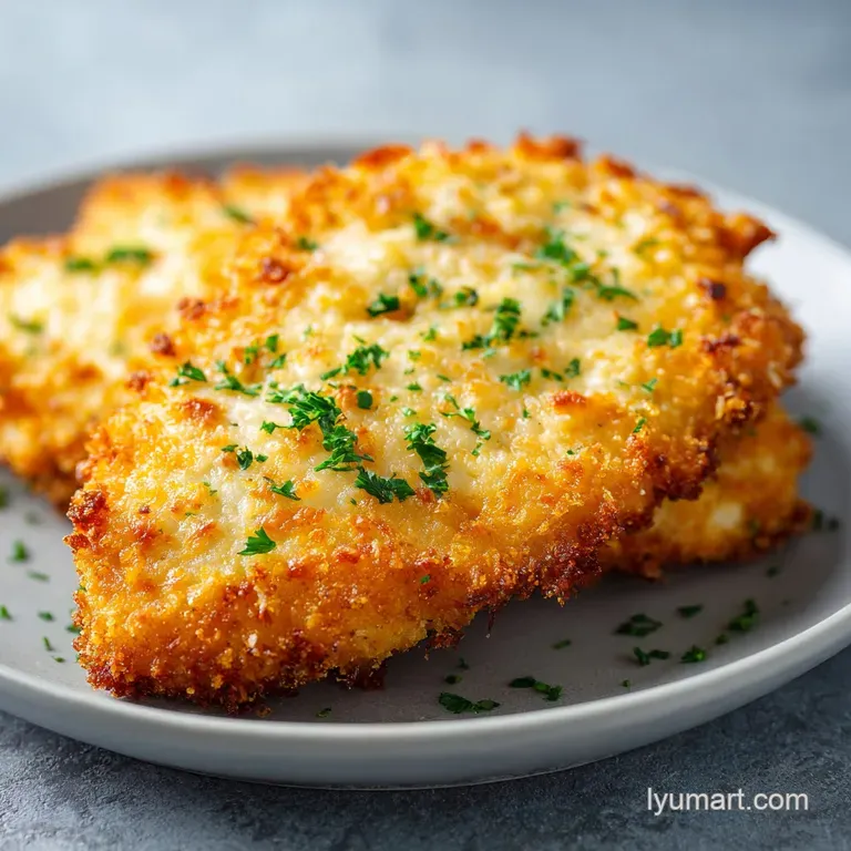 Cottage Cheese Crusted Chicken Cutlet Recipe