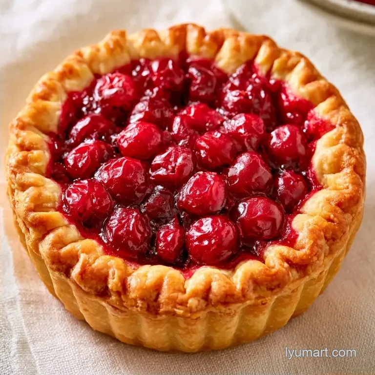 Low-Sugar Cranberry Lemon Tart: Zesty and Tart
