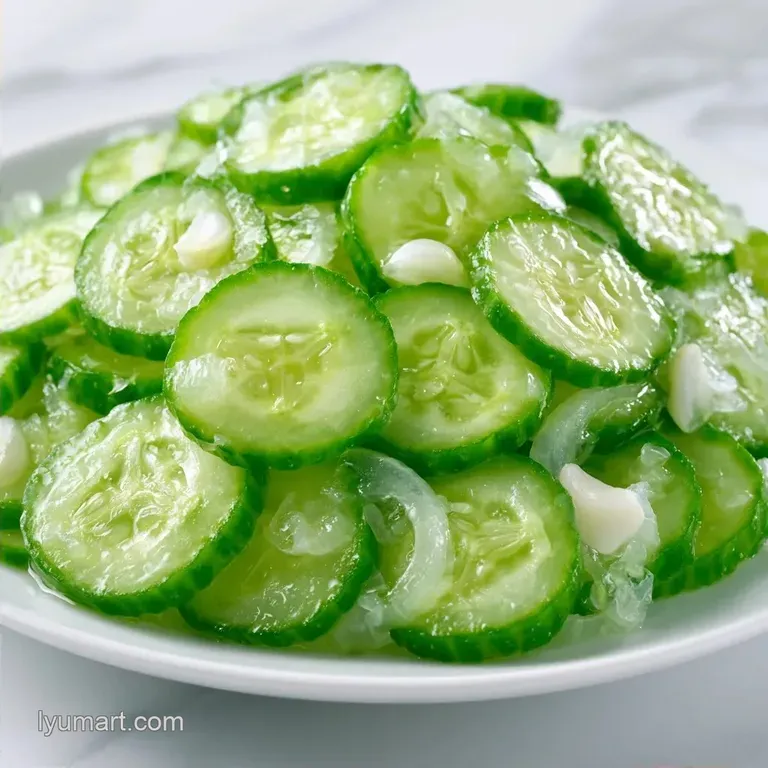 Refrigerator Pickles: Tangy and Garlic-Heavy