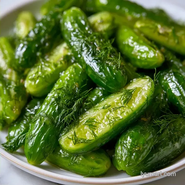 Crispy Homemade Dill Pickles