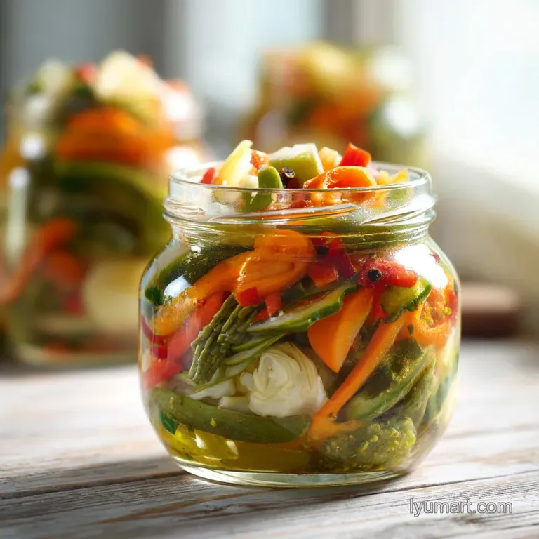 Easy Refrigerator Pickled Vegetables