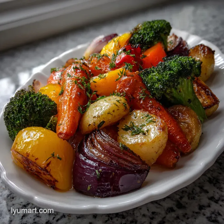 Easy Roasted Vegetables Recipe