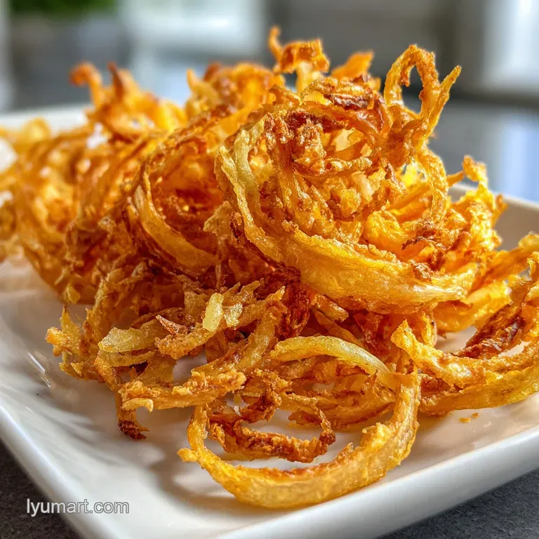 French Fried Onions: Shatter Crisp