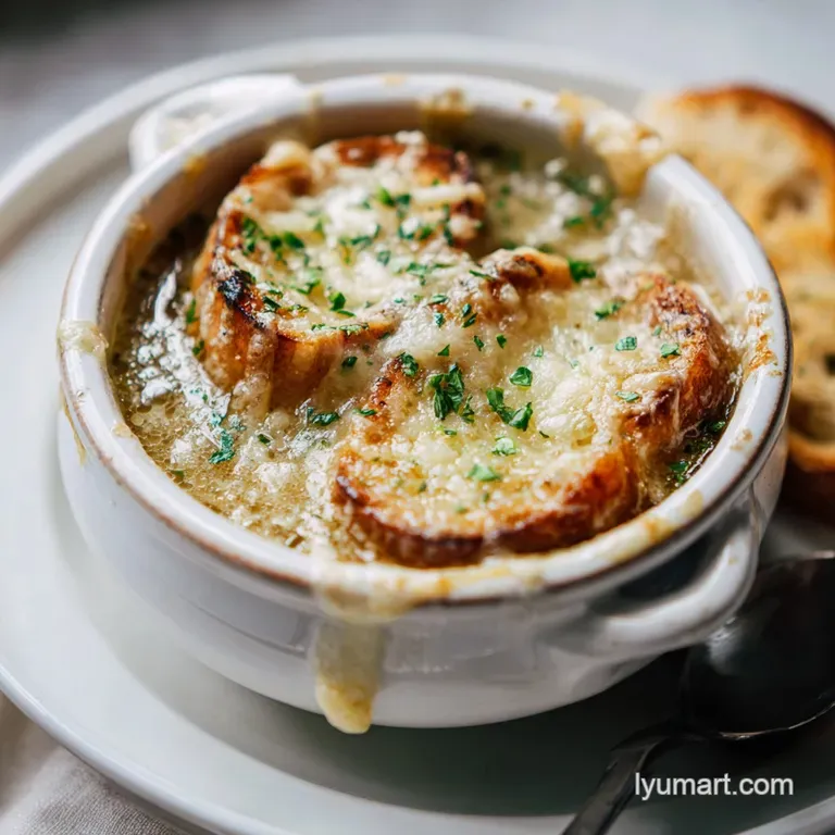 French Onion and Butter Bean Soup