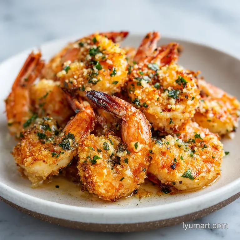Garlic Parmesan Roasted Shrimp