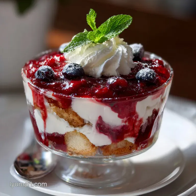 Heaven In A Bowl: Rich Fudgy Brownie Trifle