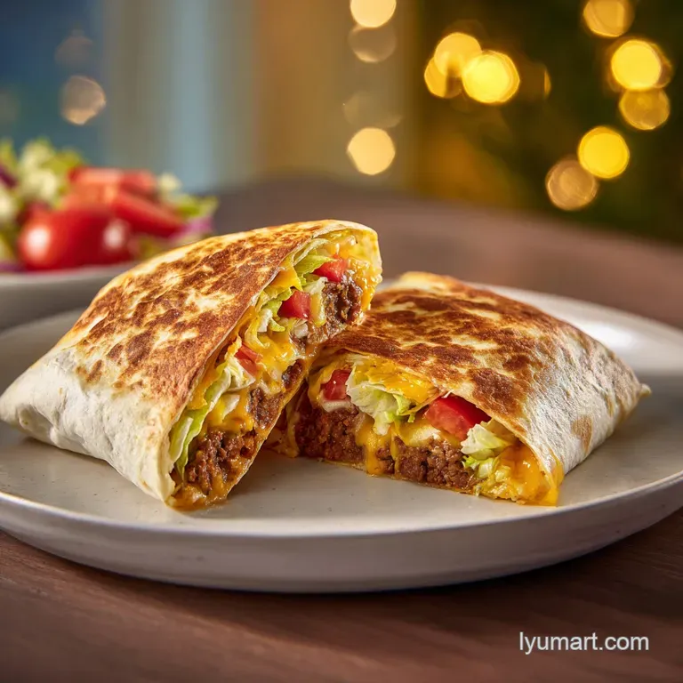 Homemade Crunchwrap Supreme
