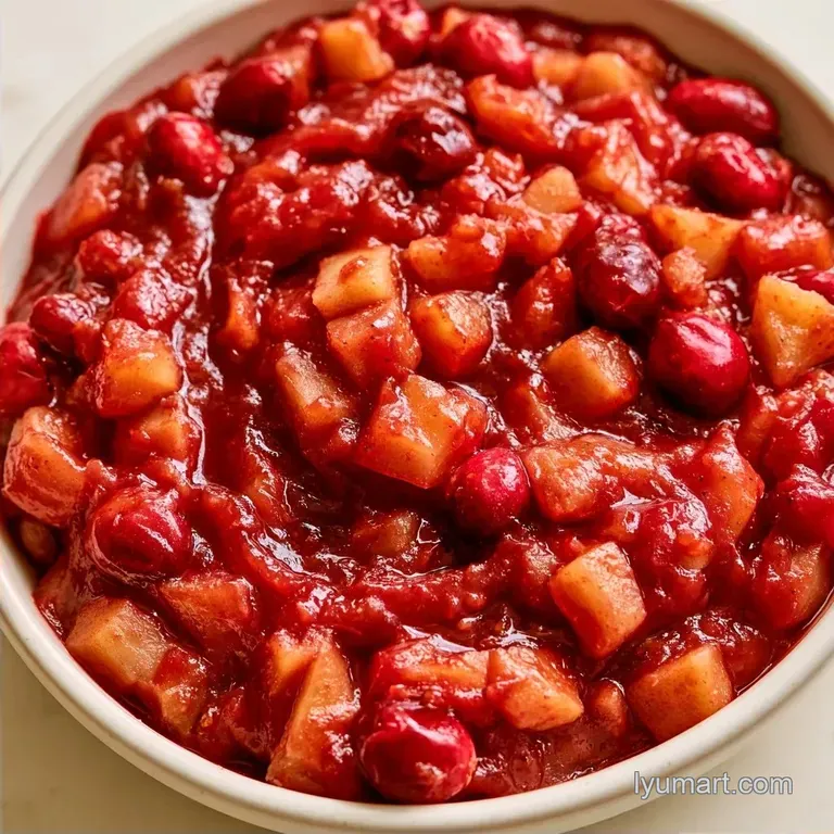 Indian Cranberry Chutney in 30 Minutes