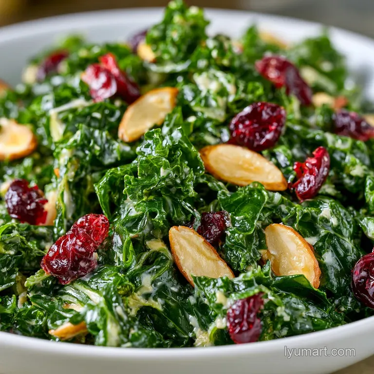 Fresh green leaves and colorful vegetables tossed in a light glaze, served on a matte ceramic plate with a silver fork.