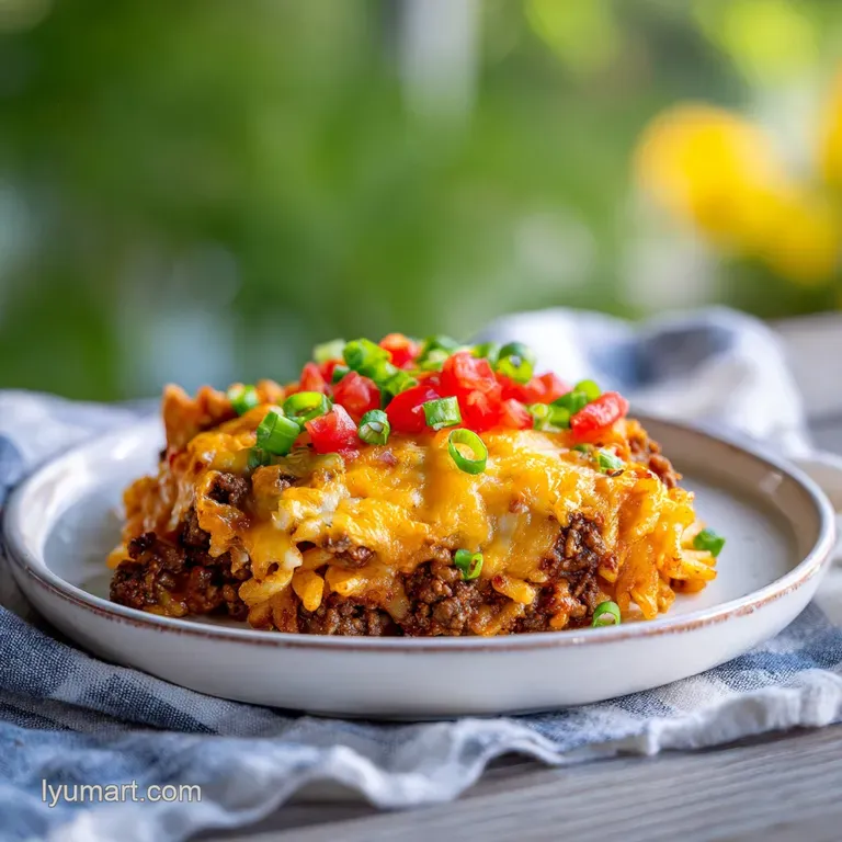 Cheeseburger Casserole: Savory Beef & Cheese