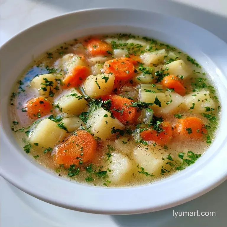 Light Vegetable Soup: Fresh and Zesty