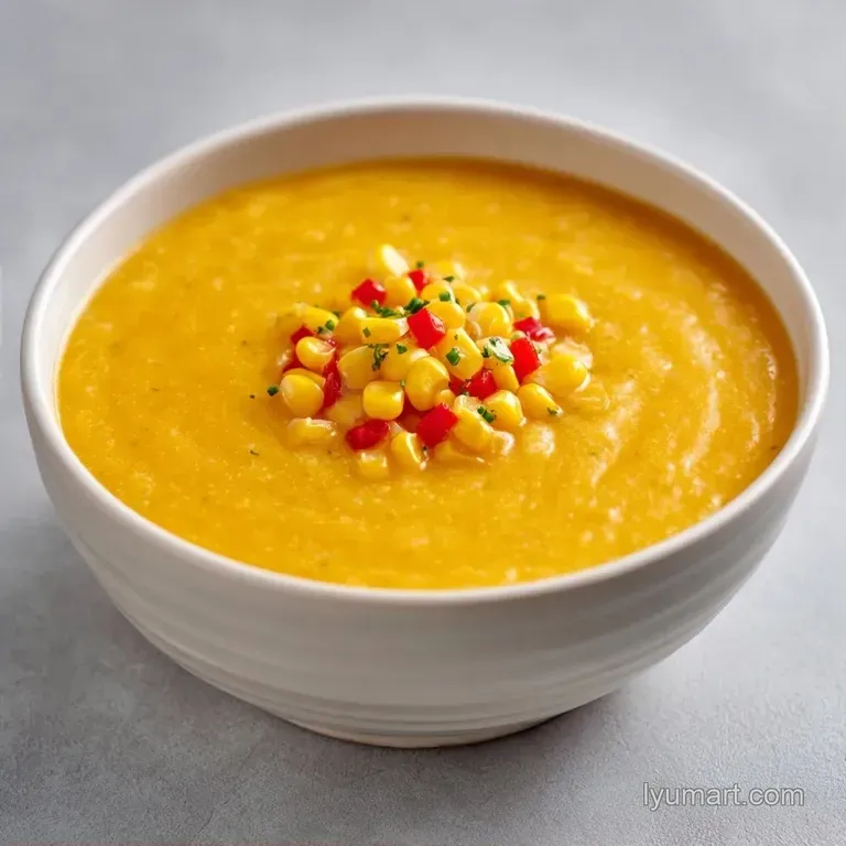 Masala Corn Summer Soup: Zesty and Silky