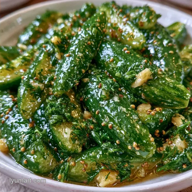 Old Fashioned Mustard Seed Dill Pickles